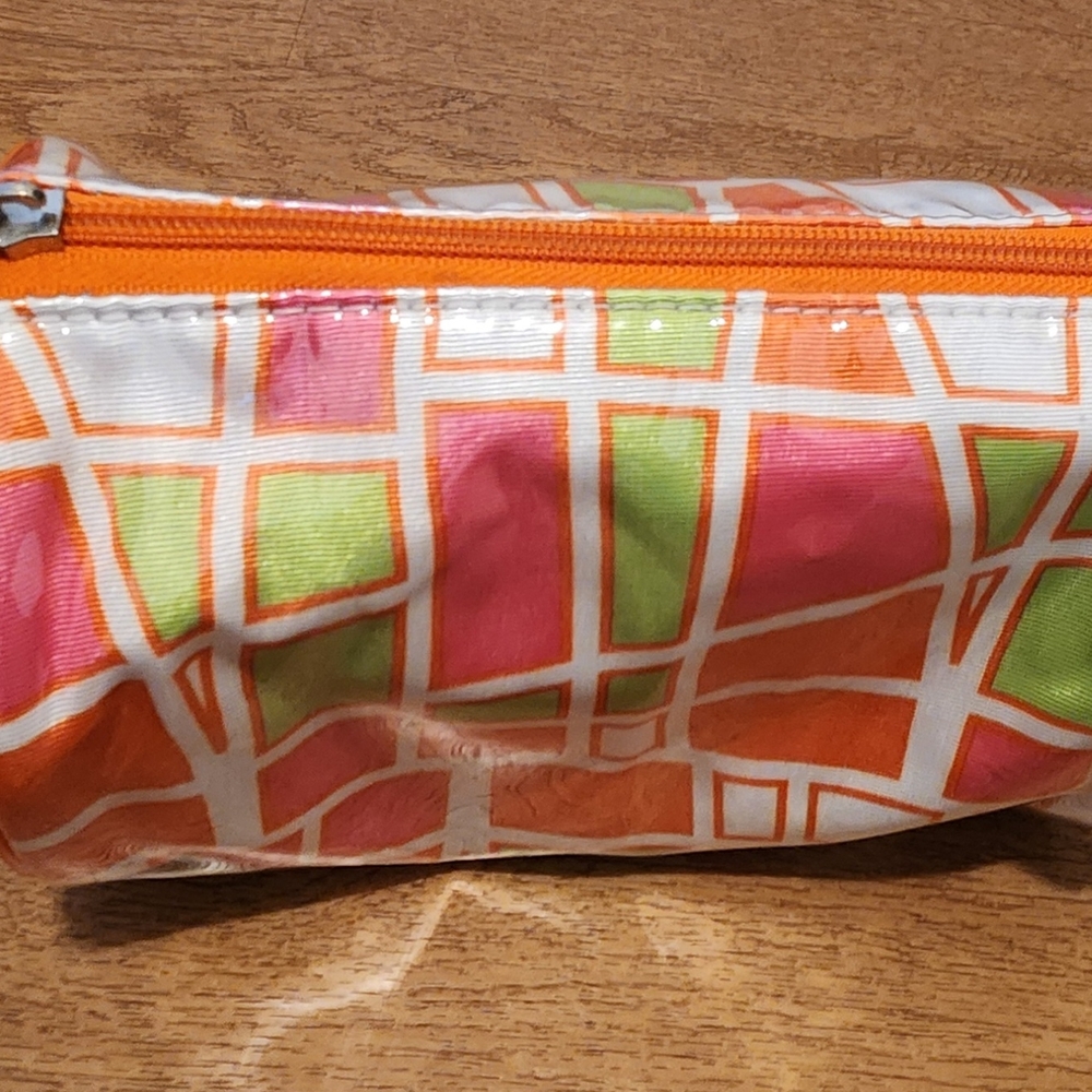 Colorful Neon Geometric Clairisonic Cosmetic Bag - DISCONTINUED!